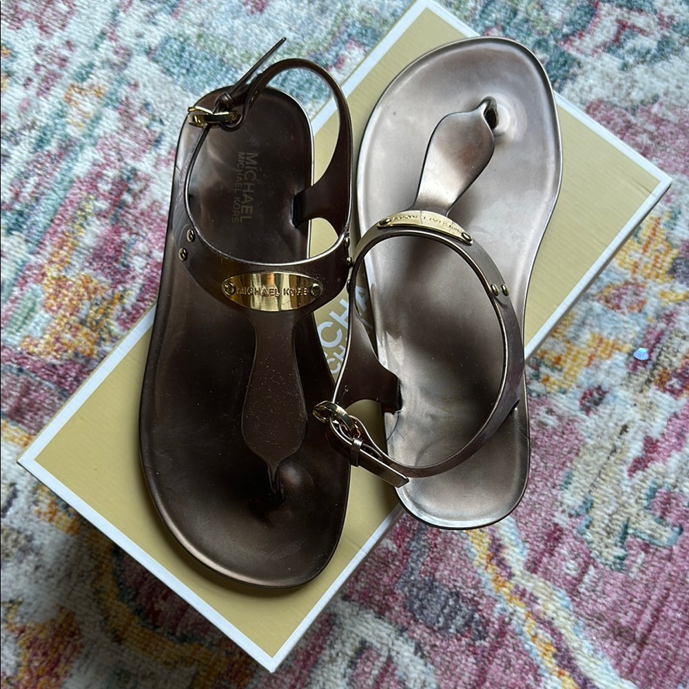 Michael Kors Brown Sandals
